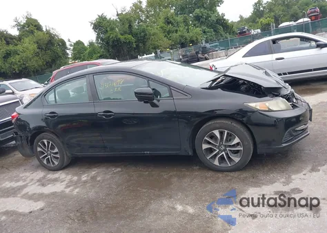 2015 Honda Civic Ex from USA, damaged, VIN 19XFB2F81FE229414